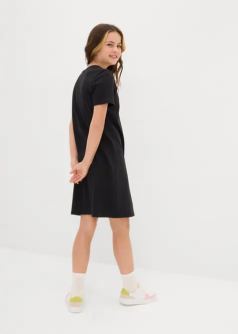 Jerseykleid aus reiner Bio-Baumwolle, bonprix