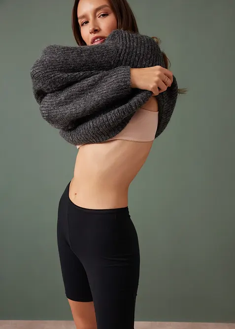 Lange Damen Boxer mit Bio-Baumwolle (4er Pack), bonprix