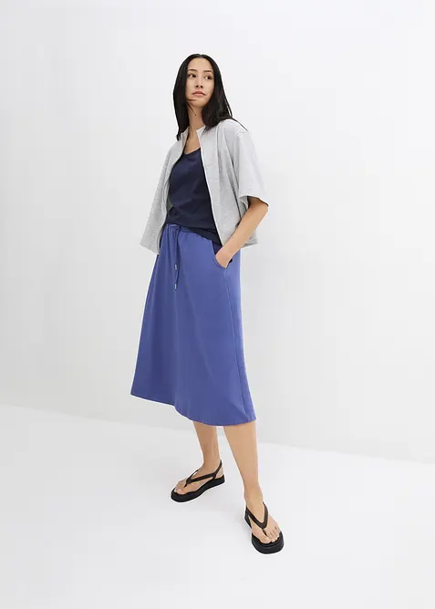 Jersey-Rock aus Baumwoll-Mix, bonprix