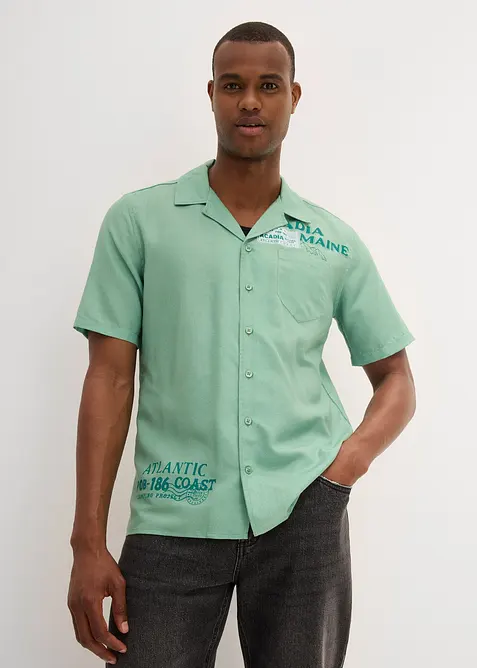 Chemise manches courtes 100% coton, bonprix