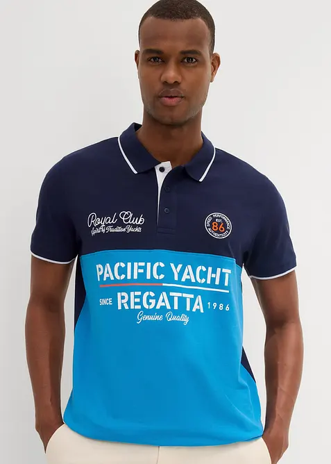 Polo en maille piquée 100% coton, bonprix