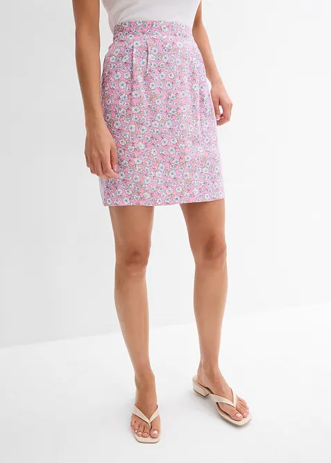 Minirock aus fließender Viskose, bonprix