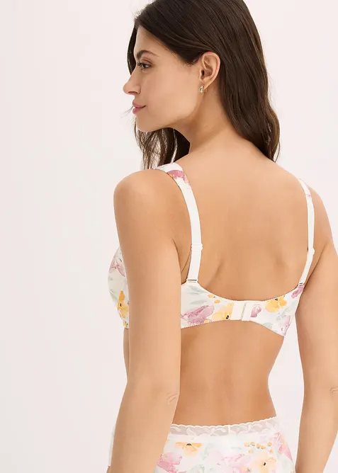 Lot de 2 soutiens-gorge coton à coques et armatures, bonprix