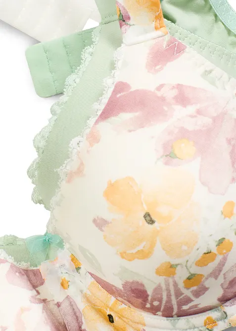 Lot de 2 soutiens-gorge coton à coques et armatures, bonprix