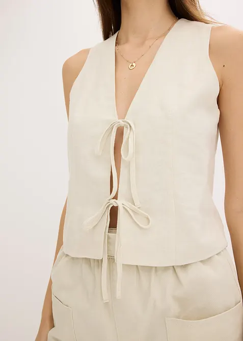 Weste mit Schleifen, bonprix