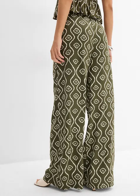 Schlupfhose aus  fließender Viskose, bonprix