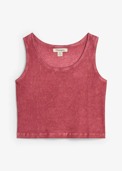 Tanktop aus reiner Bio-Baumwolle, bonprix