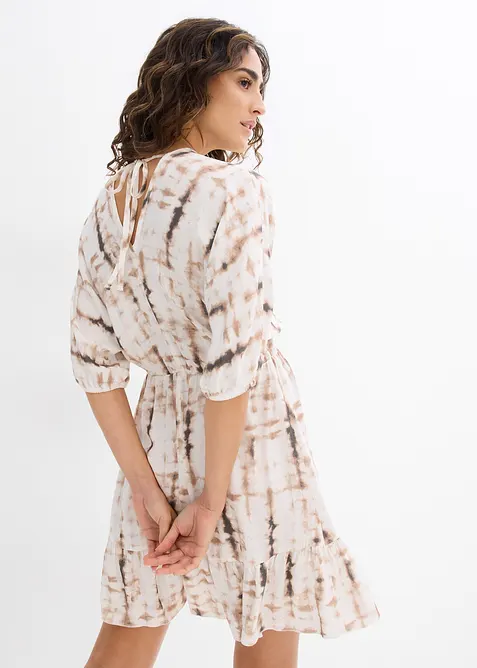 Kurzes Kleid aus fließender Viskose, bonprix