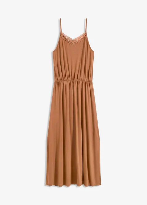 Jerseykleid mit Spitze, bonprix