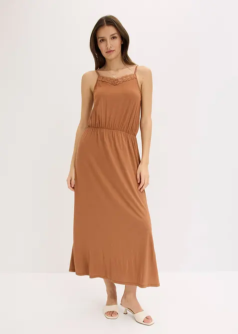 Jerseykleid mit Spitze, bonprix