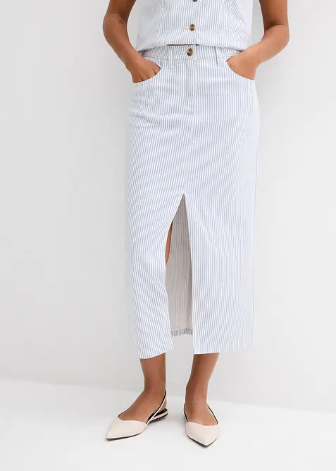 Jupe en jean, bonprix