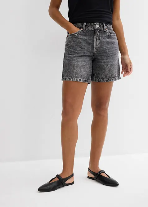 Jeans-Shorts Mid Waist, bonprix