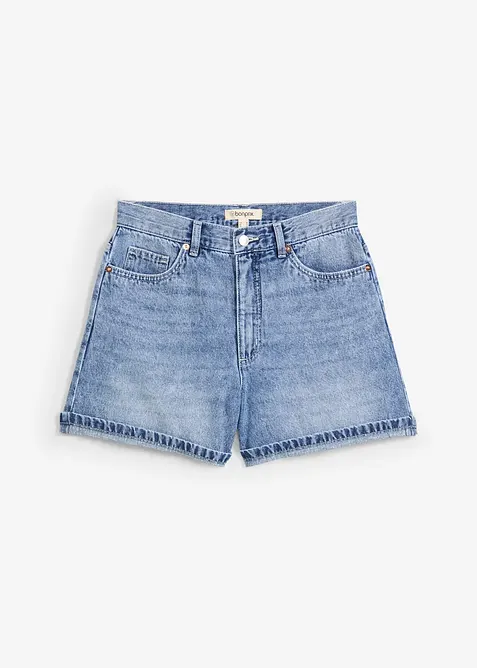 Jeans-Shorts High Waist, Low Stretch, bonprix