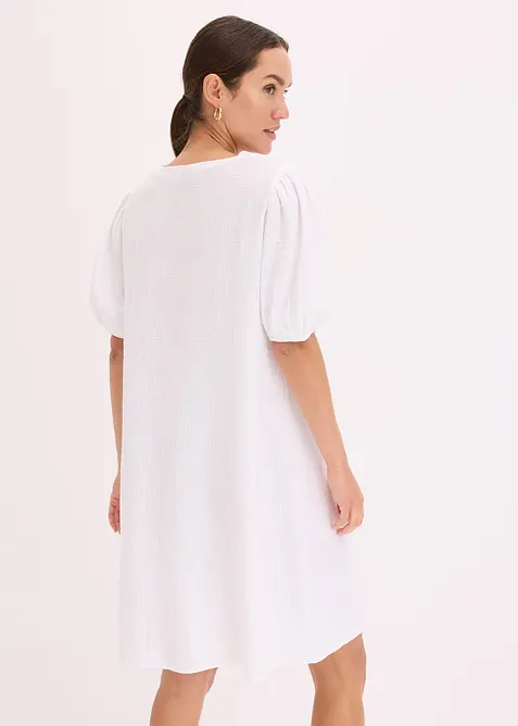 Kurzes Kleid aus Musselin, bonprix