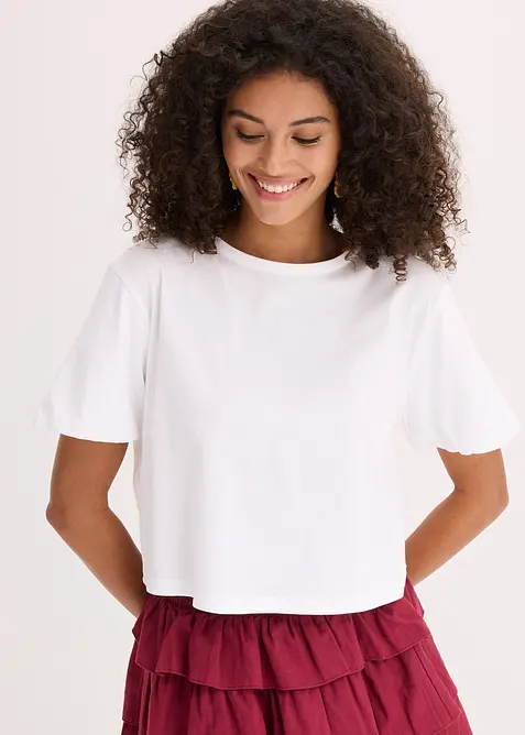 Oversize-Shirt aus reiner Bio-Baumwolle, bonprix