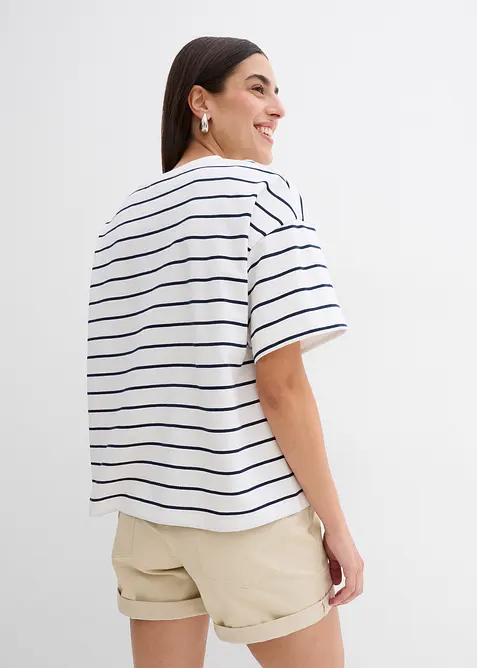 Sweatshirt aus weichem Baumwoll-Mix, bonprix