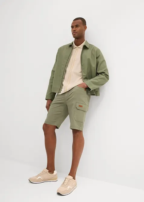 Bermuda extensible, slim, bonprix