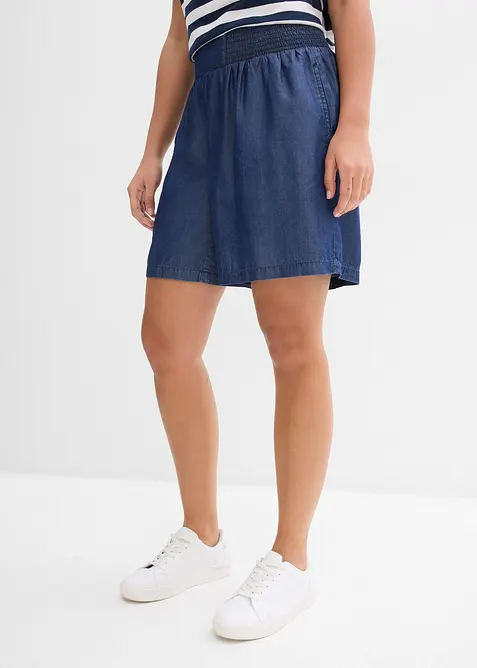 Schlupf-Shorts mit Smockbund, bonprix