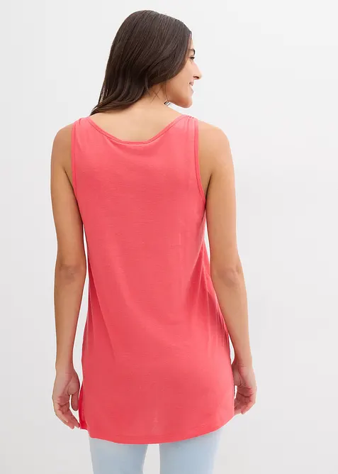 Long-Top aus Viskose-Leinen-Mix, bonprix