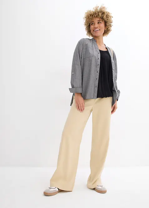 T-shirt doux en viscose extensible, bonprix