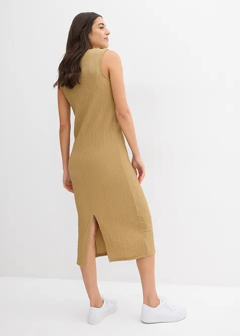 Jerseykleid aus Borkencrepe, bonprix