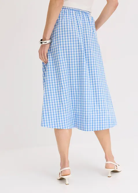 Midirock aus reiner Baumwolle, bonprix