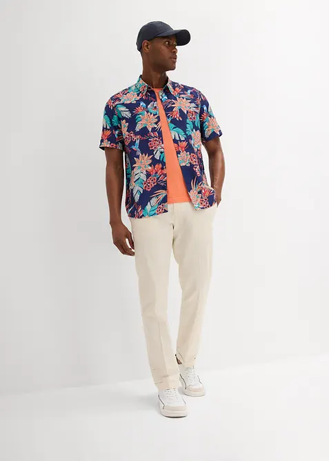 Chemise manches courtes en viscose, bonprix