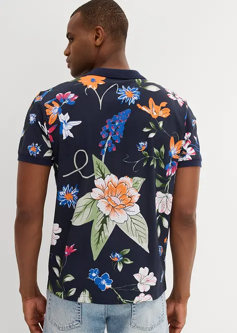 Piqu&eacute; Poloshirt aus reiner Baumwolle, bonprix