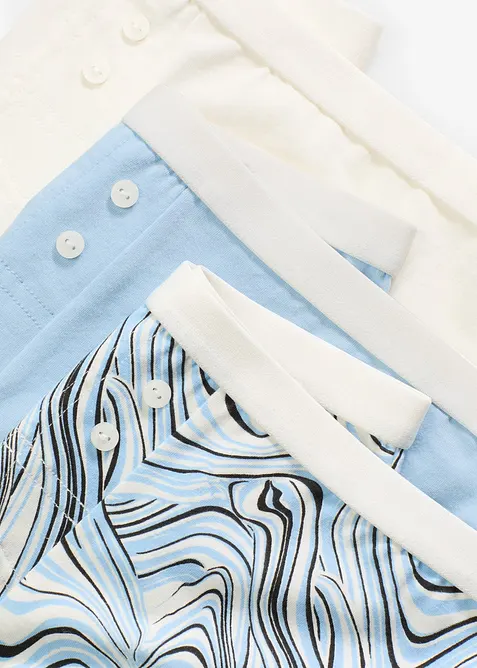 Boxer mit Bio-Baumwolle (4er Pack), bonprix