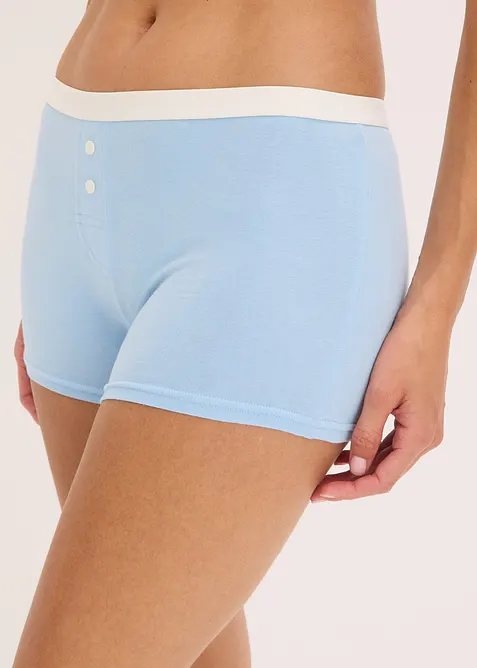 Boxer mit Bio-Baumwolle (4er Pack), bonprix