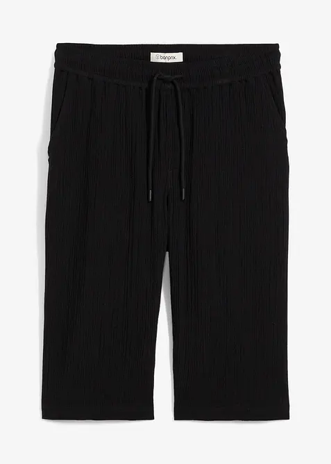 Bermuda long et ample en gaze de coton, bonprix