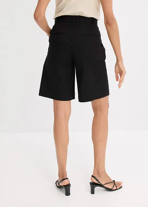Twill-Shorts mit Bindeg&uuml;rtel, bonprix