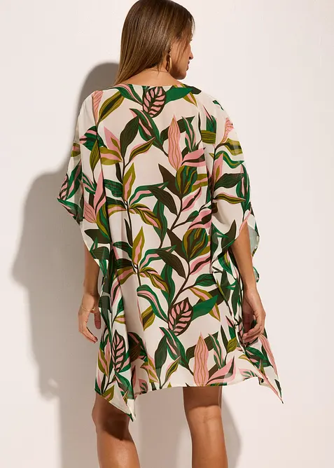 Tunique de plage en crêpe, bonprix