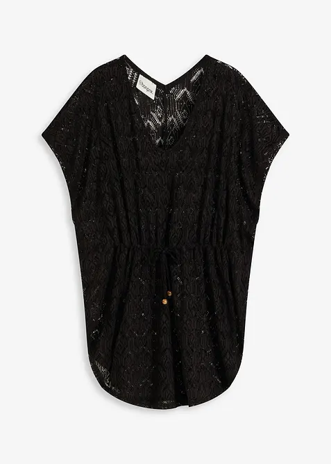Transparente Strandtunika aus Spitze, bonprix