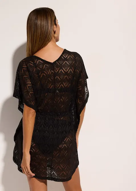 Transparente Strandtunika aus Spitze, bonprix