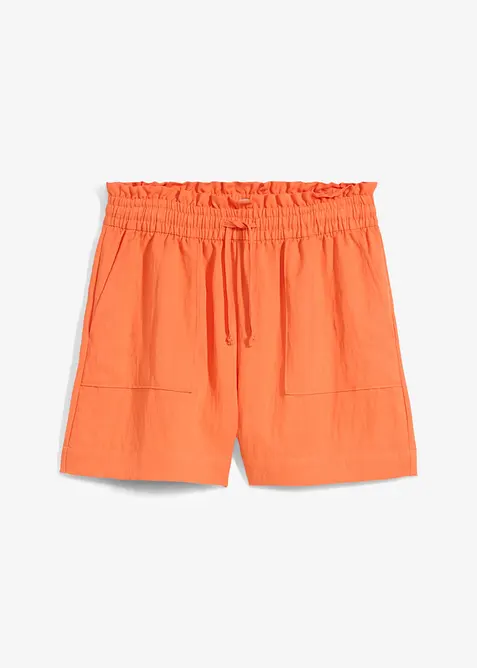Paperbag-Shorts aus fließendem Lyocell-Mix, bonprix