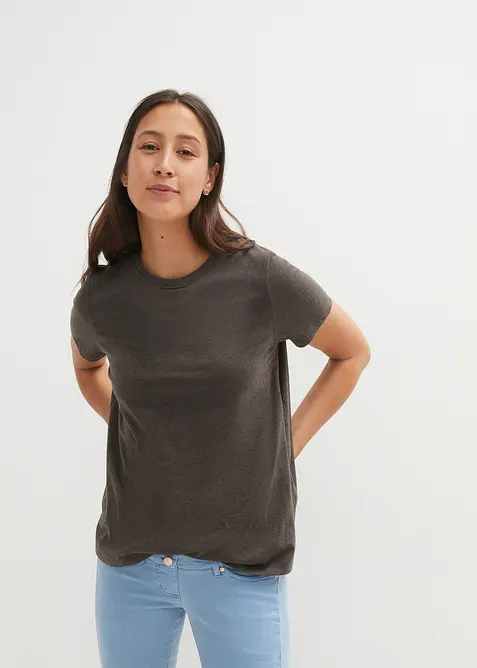 Lot de 2 T-shirts de grossesse et d’allaitement en coton, bonprix