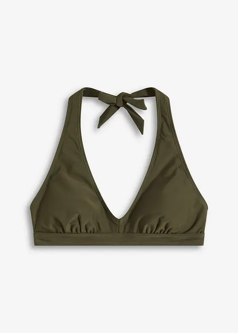 Neckholder-Bikinioberteil mit V-Ausschnitt, bonprix