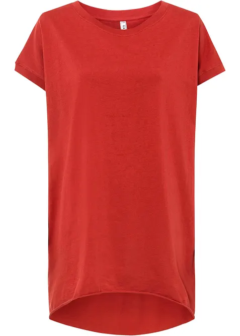 T-shirt long 100% coton, bonprix