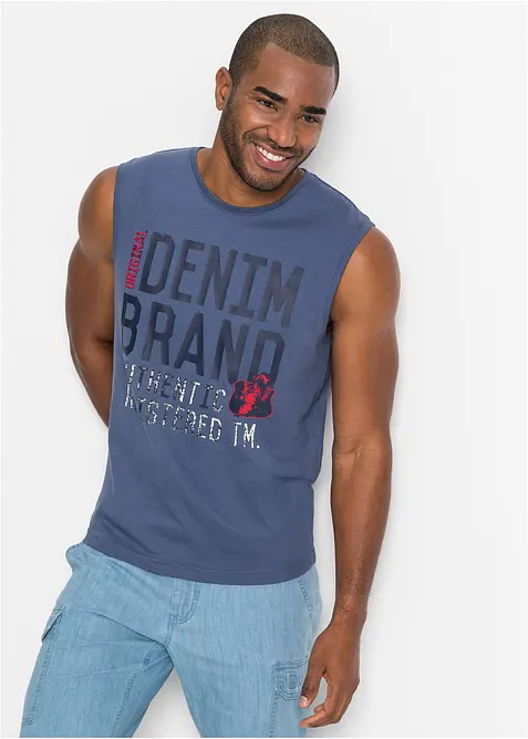 Lot de 2 débardeurs marcel 100% coton, bonprix