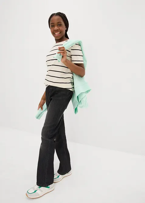 T-Shirt aus reiner Bio-Baumwolle (2er Pack), bonprix