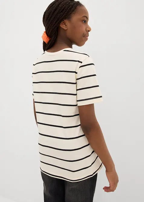 T-Shirt aus reiner Bio-Baumwolle (2er Pack), bonprix