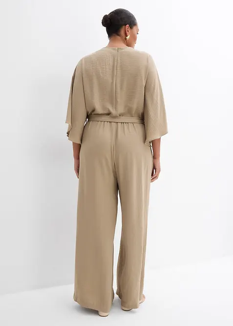 Jumpsuit mit Bindeband, bonprix