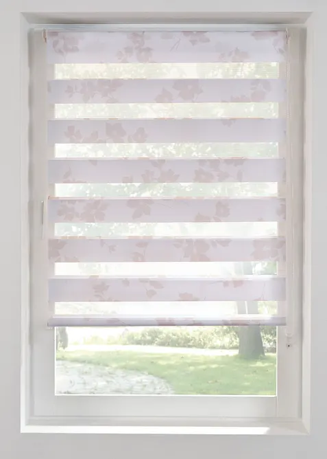 Doppelrollo mit Blumen Druck, bonprix