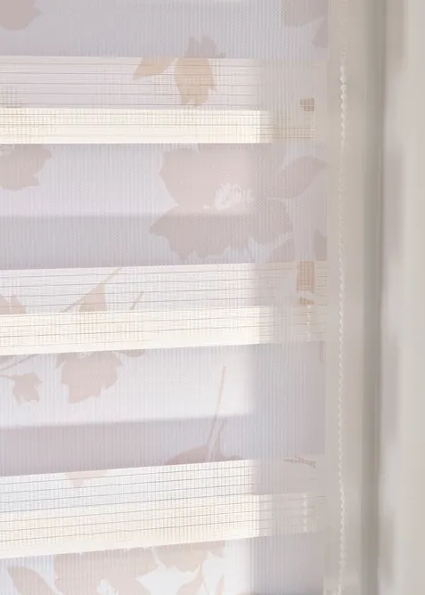 Doppelrollo mit Blumen Druck, bonprix