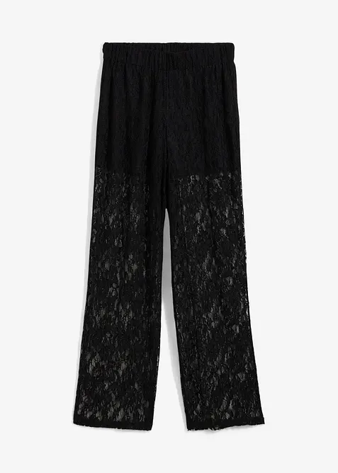 Schlupfhose mit Spitze, bonprix