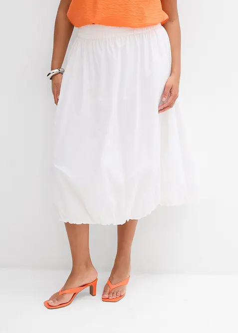 Ballonrock aus reiner Baumwolle, bonprix