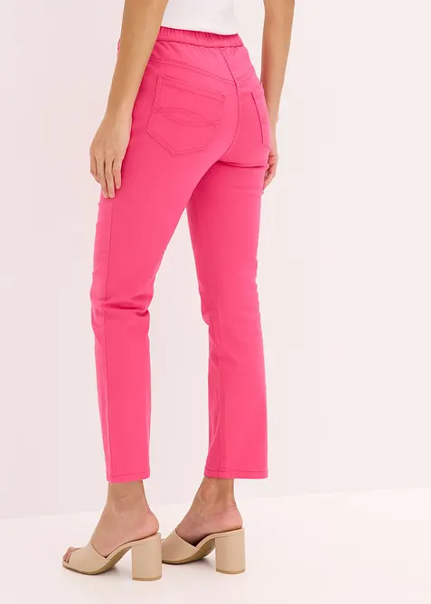 Pantalon 7/8 &agrave; taille &eacute;lastiqu&eacute;e, bonprix