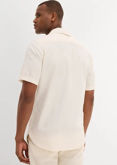 Chemise manches courtes en lin, bonprix