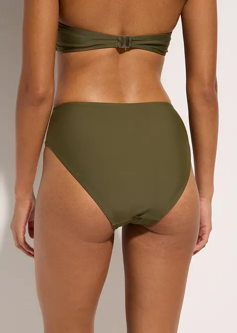 Highwaist-Bikinihose mit hohem Beinausschnitt, bonprix